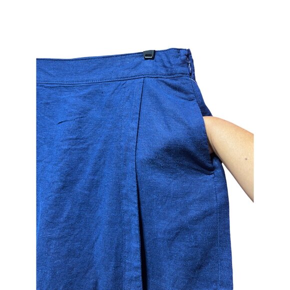 St. John's Bay - Women's Mid Rise Skort - Navy Blue - 14 - Picture 13 of 16